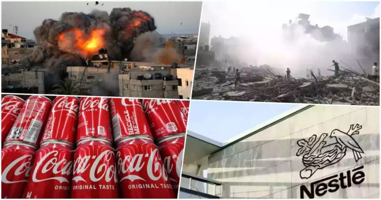 गाजा पर इजरायल का समर्थन करने पर Coca Cola और Nestle ने देखा हैं