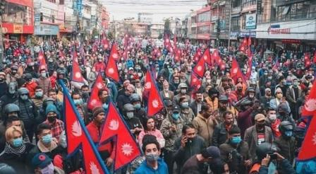 नेपाल में बढ़ रही हिन्दू राष्ट्र और राजशाही की मांग,