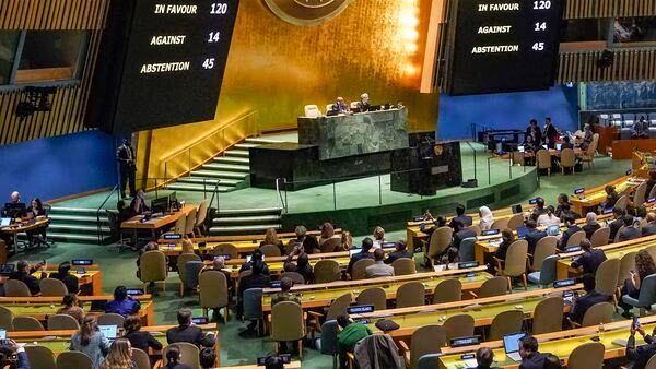 UN में भारत ने इजराइल के खिलाफ में किया वोट